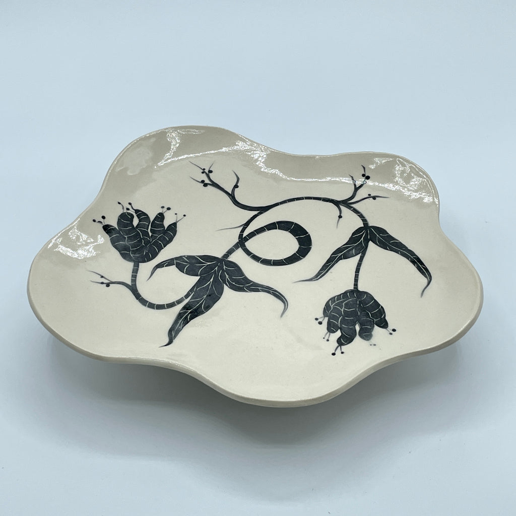 Ceramic, handmade, clay, flora, unique design